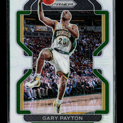 2021 Panini Prizm Gary Payton #257 Silver