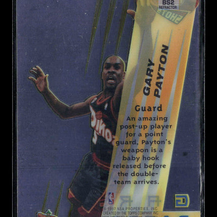 1997 Bowman's Best Best Shots Gary Payton #BS2