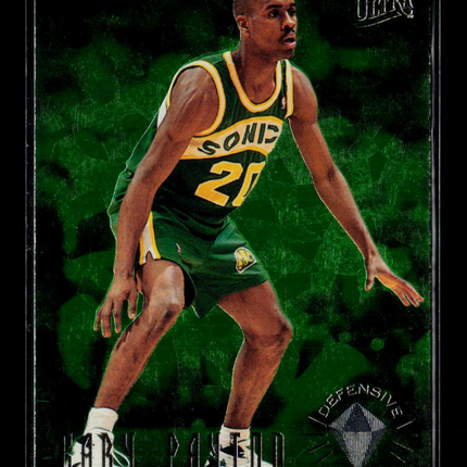 1993 Fleer Ultra Defensive Gems Gary Payton #3 of 6