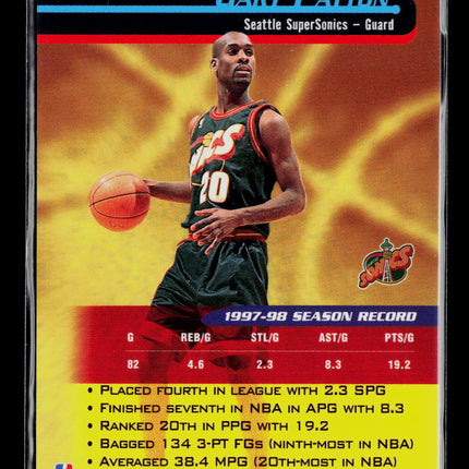1999 Topps Chrome Navigators Gary Payton #SB2