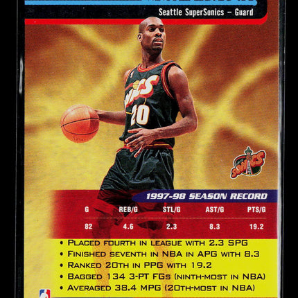 1998 Topps Navigators Gary Payton #N1