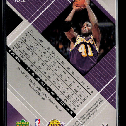 2000 Upper Deck Black Diamond Glen Rice #39