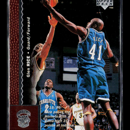 1996 Upper Deck Glen Rice #14