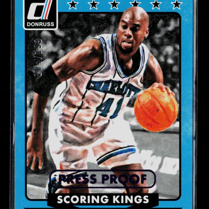 2015 Panini Donruss Scoring Kings Glen Rice #44 Press Proof