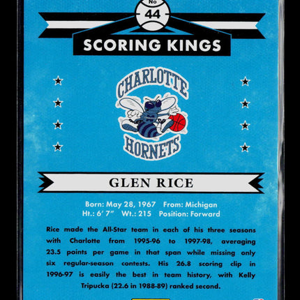 2015 Panini Donruss Scoring Kings Glen Rice #44 Press Proof