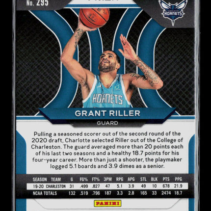 2021 Panini Prizm Grant Riller #295 RC Silver
