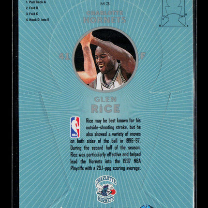 1998 Upper Deck Collector's Choice Glen Rice #M3