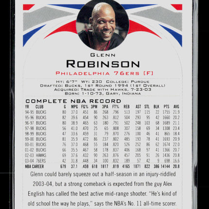 2003 Topps Chrome Glenn Robinson #71 Refractor