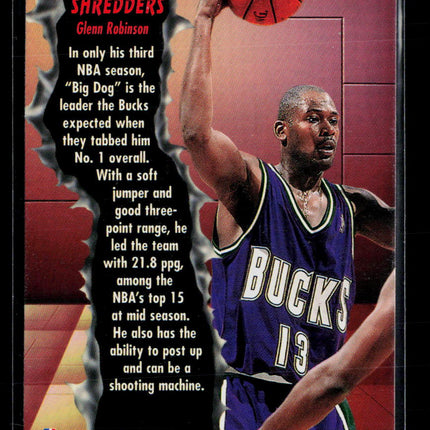 1997 Fleer Metal Glenn Robinson #245 Shredders
