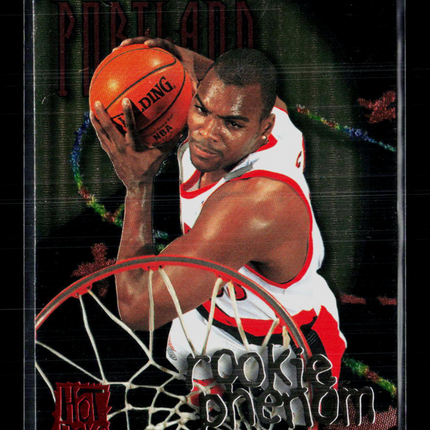 1996 Fleer Metal Hot Prospects Gary Trent #9 of 10 Rookie Phenom