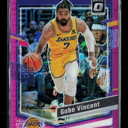 2024 Donruss Optic Gabe Vincent #36 Pink hyper
