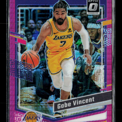 2024 Panini Donruss Optic Gabe Vincent #36 Pink Hyper