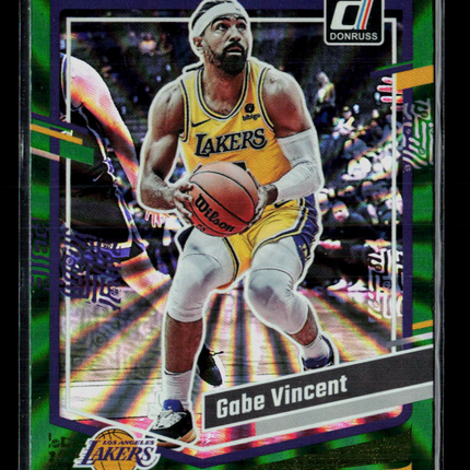 2023 Panini Donruss Gabe Vincent #68 Green Laser