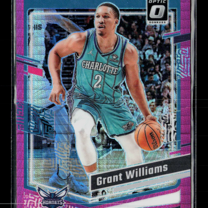 2024 Donruss Optic Grant Williams #103 Pink Hyper