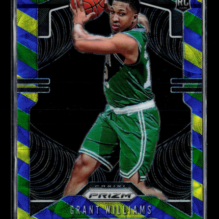 2019 Panini Prizm Grant Williams #267 Blue Yellow Green RC
