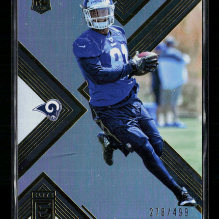 2017 Donruss Elite Gerald Everett #112 278/499 RC