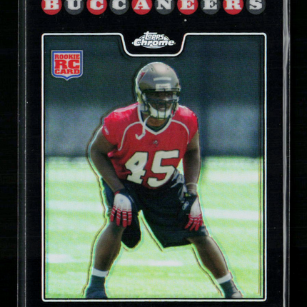 2008 Topps Chrome Geno Hayes #TC259 Refractor RC