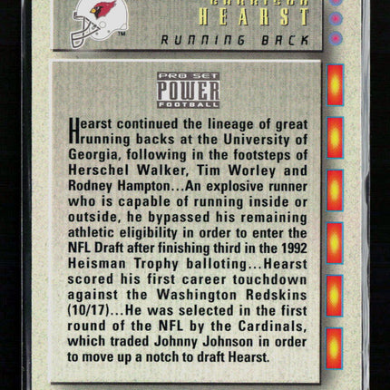 1993 Pro Set Power Garrison Hearst #PP 8
