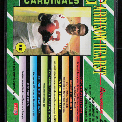 1993 Bowman Garrison Hearst #20