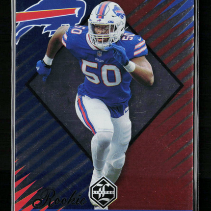 2022 Panini Limited Football Greg Rousseau #LI-90