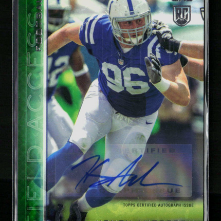 2015 Topps Field Access Henry Anderson #42 RC 20/50 Auto