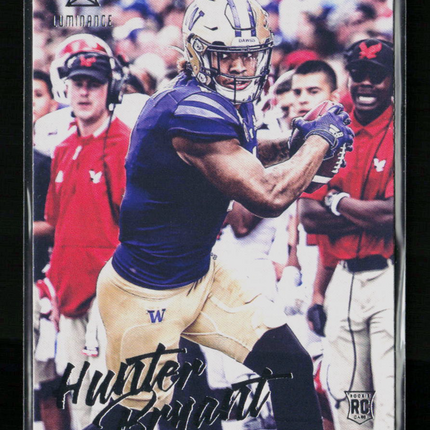 2020 Panini Luminance Football Hunter Bryant #150 RC