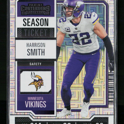 2023 Panini Contenders Football Harrison Smith #66