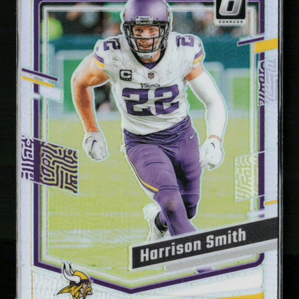 2023 Panini Donruss Optic Harrison Smith #123 Prizm