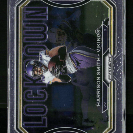 2020 Panini Prizm Harrison Smith #12 Lockdown