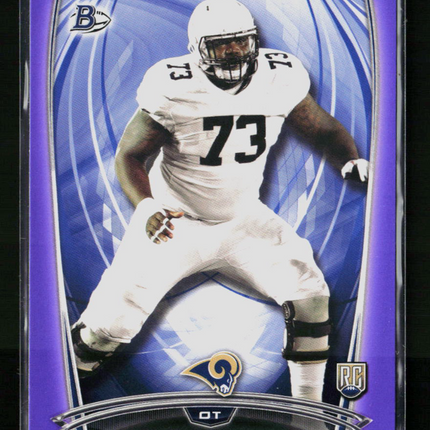 2014 Bowman Greg Robinson #26 Purple RC