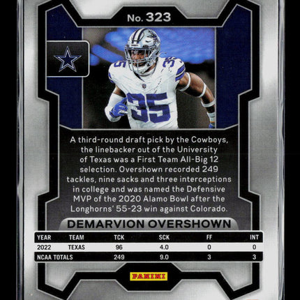 2023 Panini Prizm DeMarvion Overshown #323