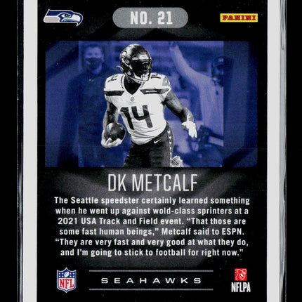 2021 Panini Illusions DK Metcalf #21