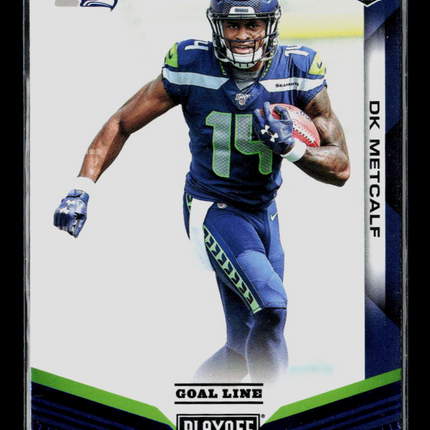 2019 Panini Playoff Football DK Metcalf #211 Goal Line