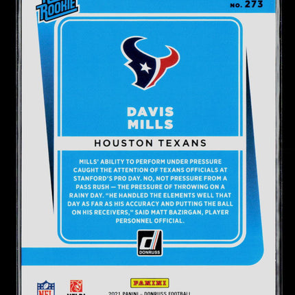 2021 Donruss Davis Mills #273