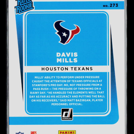 2021 Donruss Davis Mills #273