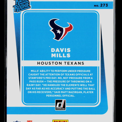 2021 Donruss Davis Mills #273