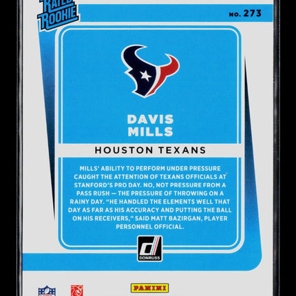 2021 Donruss Davis Mills #273