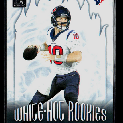 2021 Donruss White-Hot Rookies Davis Mills #WHR-DMI