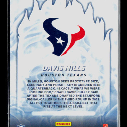 2021 Donruss White-Hot Rookies Davis Mills #WHR-DMI