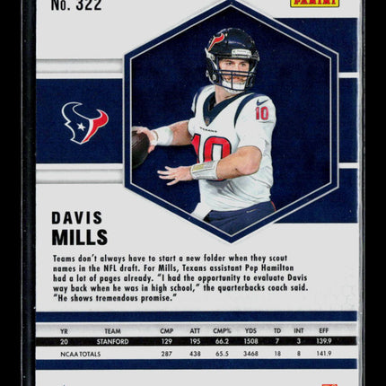 2021 Panini Mosaic Davis Mills #322