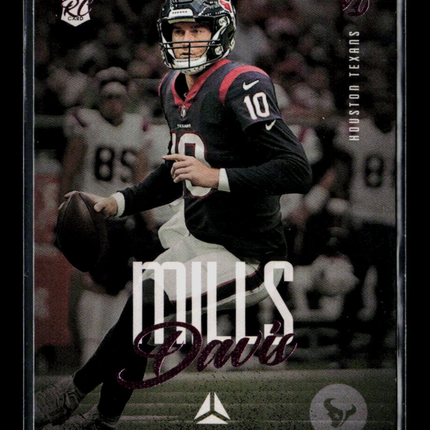 2022 Panini Chronicles Luminance Football Davis Mills #218 RC