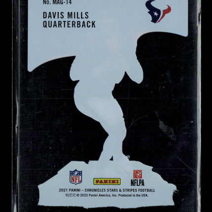 2022 Panini Chronicles Magnitude Davis Mills #MAG-14 RC