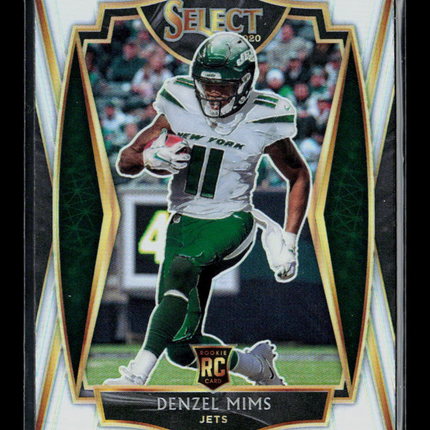2021 Panini Select Denzel Mims #163 RC Silver