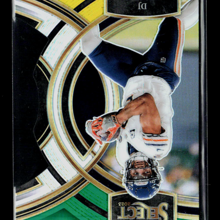 2024 Panini Select DJ Moore #159 Prizm Green Yellow