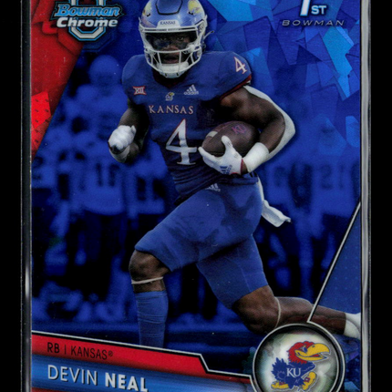 2023 Bowman University Chrome Devin Neal #58 Blue Sapphire