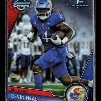 2023 Bowman Chrome University Devin Neal #58 1st Bowman