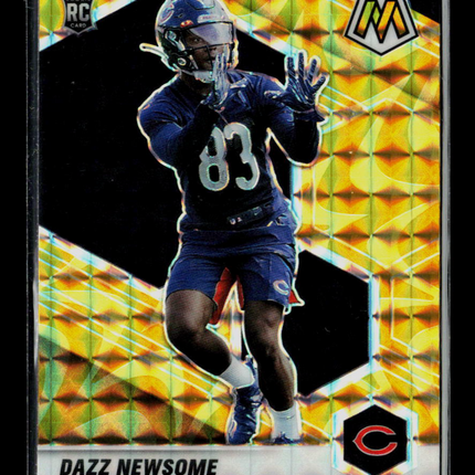 2021 Panini Mosaic Dazz Newsome #396 Yellow RC