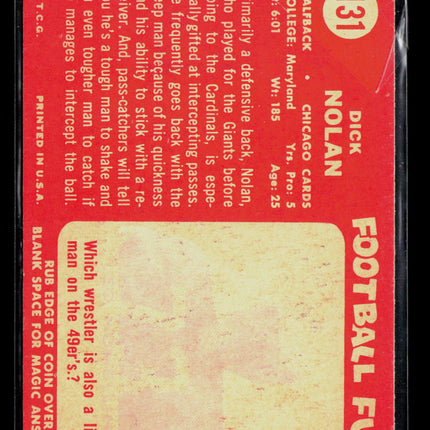 1959 Topps Dick Nolan #131