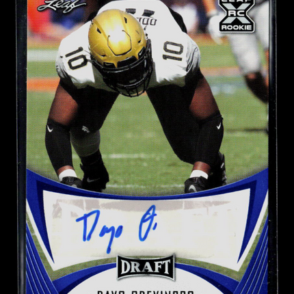2021 Leaf Draft Dayo Odeyingbo #BA-DO1 RC Auto