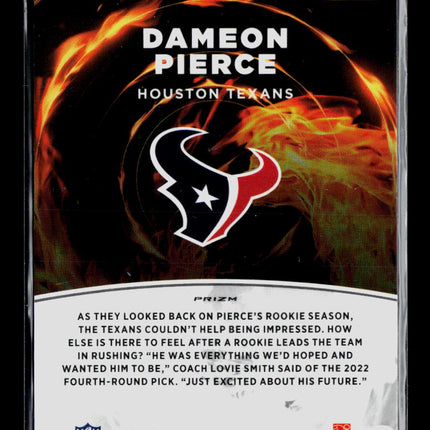 2023 Donruss Optic Dameon Pierce #RHR-10 Holo